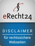 Disclaimer nach eRecth24